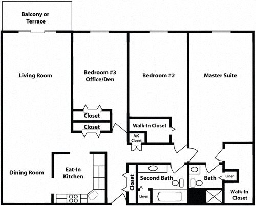 New Classic - 3 Bedrooms - Sur Crest Floor Plan 9